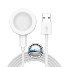 Įkrovimo laidai ir padukai išmaniesiems laikrodžiams ir apyrankėms - Magnetinis įkrovimo laidas padukas Honor ir Huawei išmaniesiems laikrodžiams bekontaktis baltos spalvos