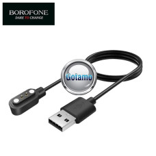 Įkrovimo laidai ir padukai išmaniesiems laikrodžiams ir apyrankėms - Magnetinis įkrovimo laidas universalus išmaniesiems laikrodžiams ir apyrankėms su kontaktais Borofone