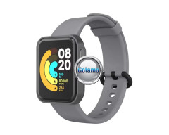 Silikoninis dirželis Xiaomi Redmi Watch 2 Lite / Poco Watch / Mi Watch Lite laikrodžiams, pilkas