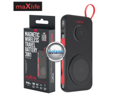 10000mAh 15W MagSafe MaXlife belaidė išorinė baterija akumuliatorius (Power Bank)