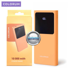 Išorinės baterijos akumuliatoriai (Power Bank) - 10000mAh 22.5W Charge COLORUM išorinė baterija akumuliatorius (Power Bank) oranžinės spalvos
