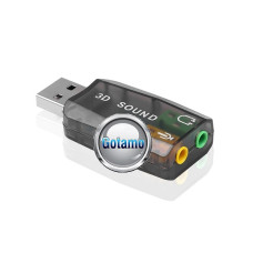 Ausinės kompiuteriui - Garso korta adapteris su USB 2.0 jungtimi