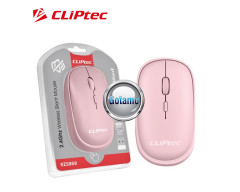 Begarsė bevielė pelė Cliptec Xilent pastelinės rožinės spalvos