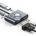 Type-C šakotuvas USB 3.0 1 lizdas, Type-C 1 lizdas, HDMI 1 lizdas ir VGA 1 lizdas (USB HUB)