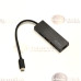 Type-C šakotuvas USB 3.1 1 lizdas ir USB 2.0 3 lizdai ClipTec (USB HUB)