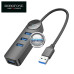 USB šakotuvai (USB HUB) - USB šakotuvas USB 3.0 4 lizdai Borofone 30cm (USB HUB)