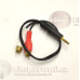 AUX 3.5mm į 2 RCA lizdus jungtis laidas Palanga | Vilnius | Plungė