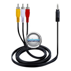 AUX 3.5mm į 3 RCA laidas 1.5 metro Plungė | Klaipėda | Telšiai