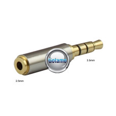 AUX 3.5mm laidai ir jungtys - AUX 3.5mm į AUX 2.5mm lizdą jungtis TRRS