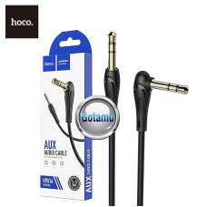 AUX 3.5mm į AUX 3.5mm laidas 1 metras Hoco su 90 laipsnių kampu