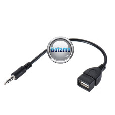 AUX 3.5mm į USB 2.0 lizdą jungtis laidas OTG Šiauliai | Palanga | Šiauliai
