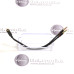 AUX 3.5mm lizdas į 2 AUX 3.5mm laidas jungtis (ausinių ir mikrofono šakotuvas)