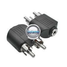 AUX 3.5mm lizdas į 2 RCA jungtis Plungė | Klaipėda | Šiauliai