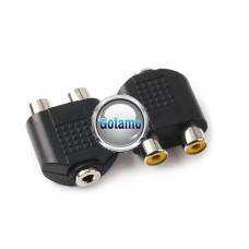 AUX 3.5mm lizdas į 2 RCA lizdus jungtis Telšiai | Šiauliai | Šiauliai