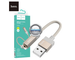 AUX 3.5mm lizdas į USB 2.0 jungtis laidas Hoco su DAC čipu