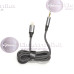 Apple Lightning į AUX 3.5mm laidas 1 metras Foneng juodos spalvos