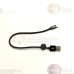 Apple Lightning laidas 0.25 metro Hoco 2.4A juodos spalvos Palanga | Plungė | Plungė