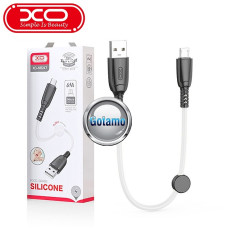 Apple Lightning laidai ir jungtys - Apple Lightning laidas 0.25 metro XO 6A baltos spalvos