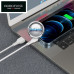 Apple Lightning laidas 1 metras Borofone 2.4A baltos spalvos Palanga | Vilnius | Šiauliai