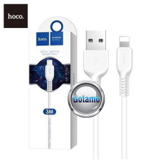 Apple Lightning laidas 3 metrai Hoco 2.4A baltos spalvos Telšiai | Vilnius | Plungė