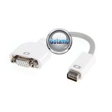 Mini DVI į VGA lizdą laidas jungtis