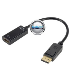 DisplayPort laidai ir jungtys - DisplayPort į HDMI lizdą jungtis laidas 25cm