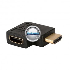HDMI 90 laipsnių kampo jungtis plokščia dešininė Šiauliai | Palanga | Kaunas