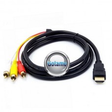 HDMI į 3 RCA laidas 1.5 metro Šiauliai | Telšiai | Kaunas