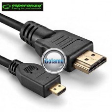 HDMI į micro HDMI laidas 1.5 metro 10.2 Gb/s High Speed su Ethernet Šiauliai | Kaunas | Kaunas