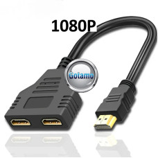 HDMI šakotuvas 2 lizdų