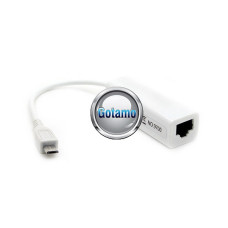 Interneto LAN laidai ir jungtys - Interneto LAN korta adapteris laidas su Micro USB jungtimi