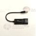 Interneto LAN laidai ir jungtys - Interneto LAN korta adapteris laidas su USB 2.0 jungtimi