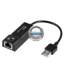 Interneto LAN laidai ir jungtys - Interneto LAN korta adapteris laidas su USB 2.0 jungtimi
