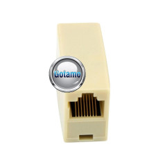Interneto LAN laidai ir jungtys - Interneto LAN laido RJ45 lizdas į RJ45 lizdą jungtis (sujungimo stotelė)