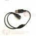 Mini USB į USB 2.0 lizdą jungtis laidas OTG su atšaka maitinimui USB 2.0 Klaipėda | Plungė | Klaipėda