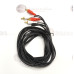 RCA laidai ir jungtys - 2 RCA į 2 RCA laidas 4 metrai
