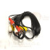 RCA laidai ir jungtys - 3 RCA į 3 RCA laidas 1.5 metro
