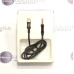 Type-C laidai ir jungtys - Type-C į AUX 3.5mm laidas 1 metras XO juodos spalvos