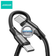 Type-C į Type-C laidas 2 metraI 60W JOYROOM juodos spalvos