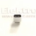 Type-C lizdas į Micro USB jungtis sidabro spalvos Klaipėda | Palanga | Plungė