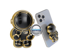 Klijuojamas laikiklis telefonui Astronaut juodos spalvos Klijuojamas laikiklis telefonui Astronaut juodos spalvos