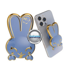 Klijuojamas laikiklis telefonui HappyRabbit mėlynos spalvos Klijuojamas laikiklis telefonui HappyRabbit mėlynos spalvos