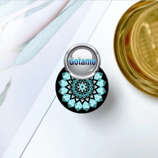 Laikikliai ir stovai telefonams - Klijuojamas laikiklis telefonui Pop Socket Mandala Sky Blue