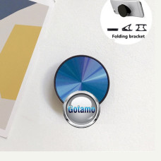Laikikliai ir stovai telefonams - Klijuojamas laikiklis telefonui Pop Socket Metalic mėlynos spalvos