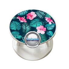 Laikikliai ir stovai telefonams - Klijuojamas laikiklis telefonui Pop Socket Monstera