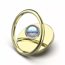 Klijuojamas laikiklis telefonui Ring Holder Shiny aukso spalvos