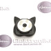 Laikikliai ir stovai telefonams - Pop Socket Kitty Black klijuojamas laikiklis telefonui