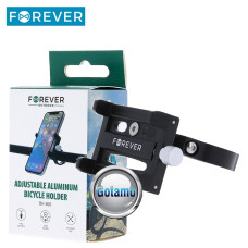 Prie dviračio tvirtinamas metalinis laikiklis telefonui Forever Outdoor Prie dviračio tvirtinamas metalinis laikiklis telefonui Forever Outdoor