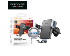 Prie grotelių tvirtinamas auto laikiklis telefonui Borofone Gravity Pro
