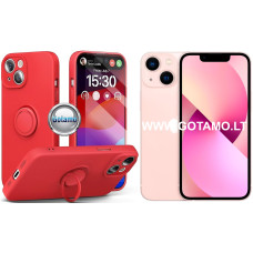 B-Hold Plus dėklas nugarėlė Apple iPhone 13 mini telefonui raudonos spalvos